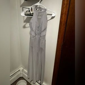 Gray lyrical dress